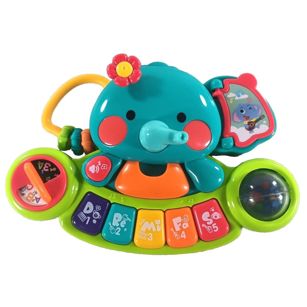 Educational Musical Elephant Toy by HAHALAND